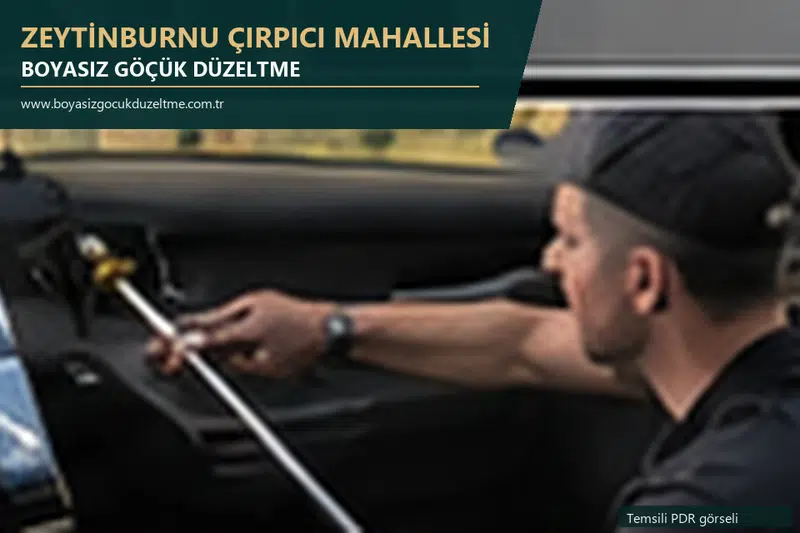 Zeytinburnu Çırpıcı Mahallesi sabit nokta ve mobil PDR randevusunu anlatan temsili otomobil hizmeti görseli