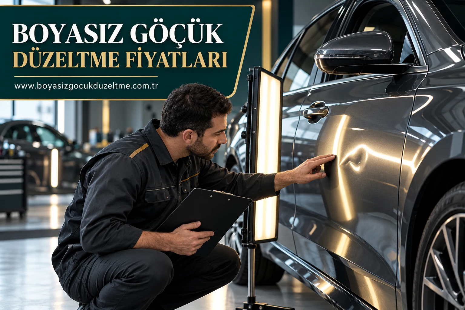 Göçüğün yapısını inceleyen teknisyen ve teklif değerlendirmesi