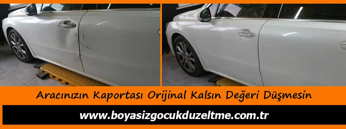 Boyasız göçük düzeltme fiyatları 2019